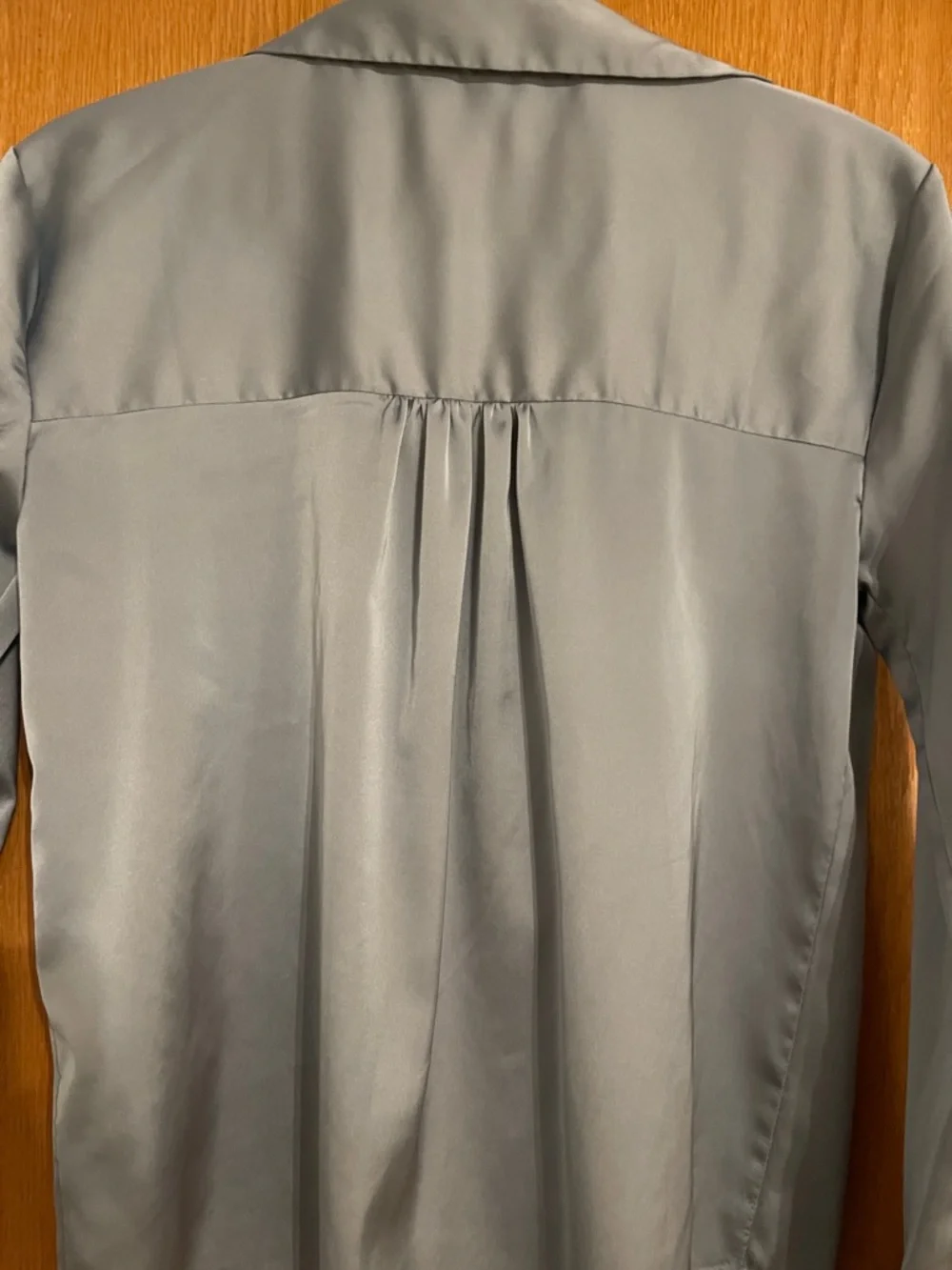 Backyard Roses Blue Blouse - Picture 2 of 5